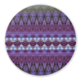 紫と青 セラミックノブ