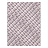 紫と黄色のダリア テーブルクロス (正面)