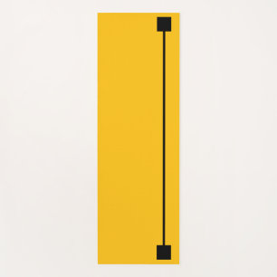 紫と黄色のヨガマット ヨガマット