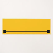 紫と黄色のヨガマット ヨガマット (正面(横))