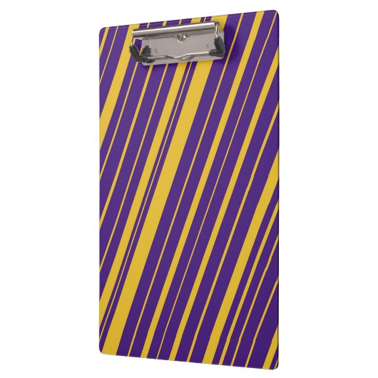 紫と黄色の対角線ストライプ色 クリップボード (左)