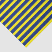 紫と黄色の補色のストライプ 薄葉紙 (詳細)