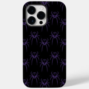 紫と黒のクモ Case-Mate iPhone 14 PRO MAXケース
