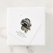 紫と黒のゴシッファンシークビクトリアンスカル フェイバータグ (インサイチュ)