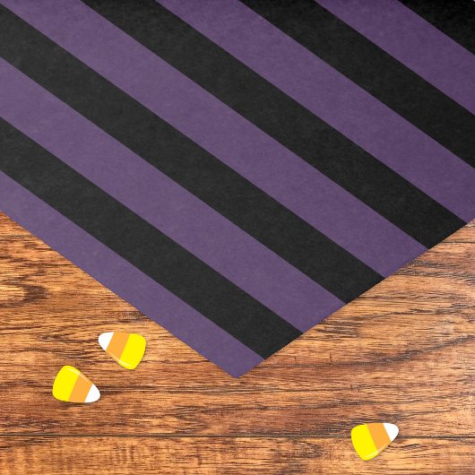 紫と黒のストライプ柄のティッシュペーパー 薄葉紙