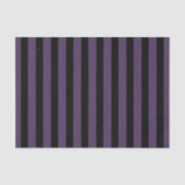 紫と黒のストライプ柄のティッシュペーパー 薄葉紙 (正面)