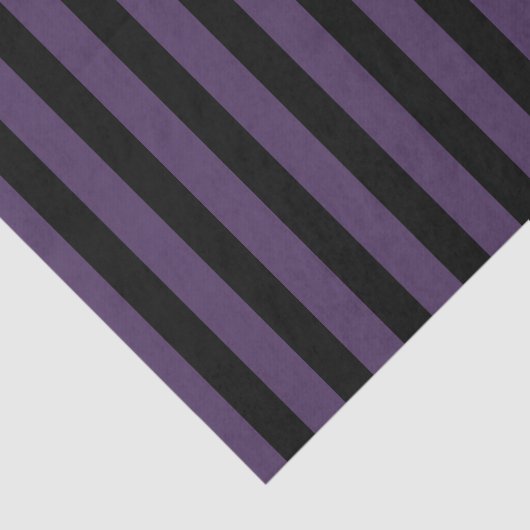 紫と黒のストライプ柄のティッシュペーパー 薄葉紙 (詳細)