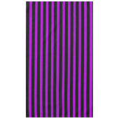 紫と黒のストライプ | テーブルクロス (正面)