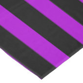 紫と黒のストライプ | テーブルクロス (アングル)