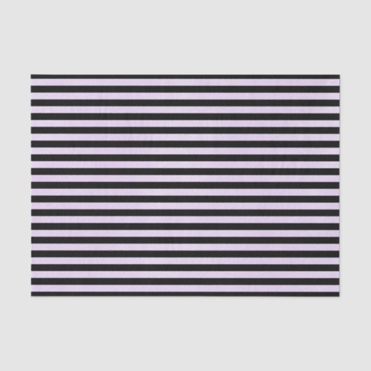 紫と黒のストライプ 薄葉紙 (正面)
