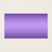 紫と黒のフローラパーティーの好意ラベル (裏面)