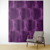 紫と黒のマンダラウォールタペストリー タペストリー (インサイチュ)