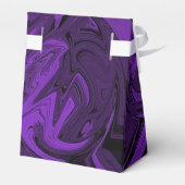 紫と黒の大理石ポリッシュ フェイバーボックス (裏面サイド)