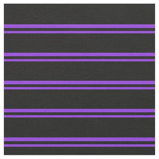 紫と黒の色のパタストライプのーン ファブリック (クローズアップ)