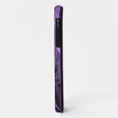 紫と黒のiPhone 5カスタムケース – メイトID Case-Mate iPhoneケース (裏面/左)