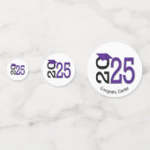 紫と黒2025卒業 コンフェッティ (正面)