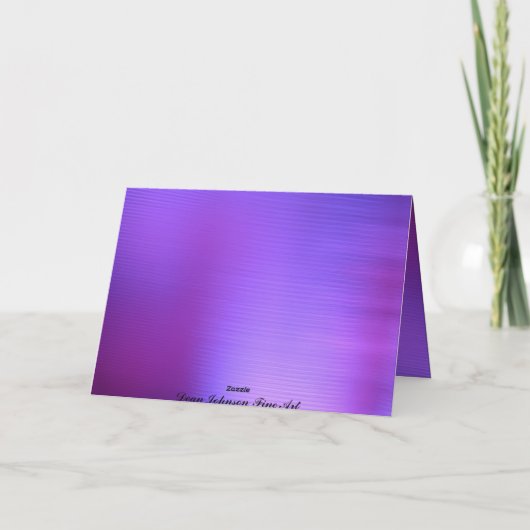 紫と黒 カード (裏面)