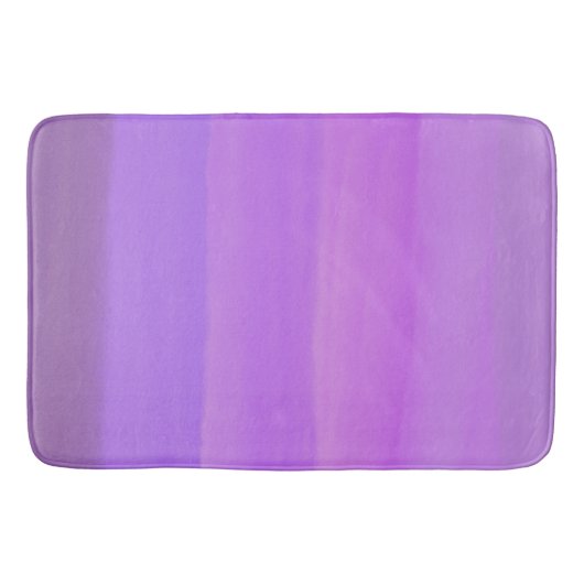 紫にカスケード バスマット (正面)