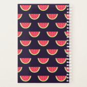 紫にネオンスイカ プランナー手帳 (裏面)