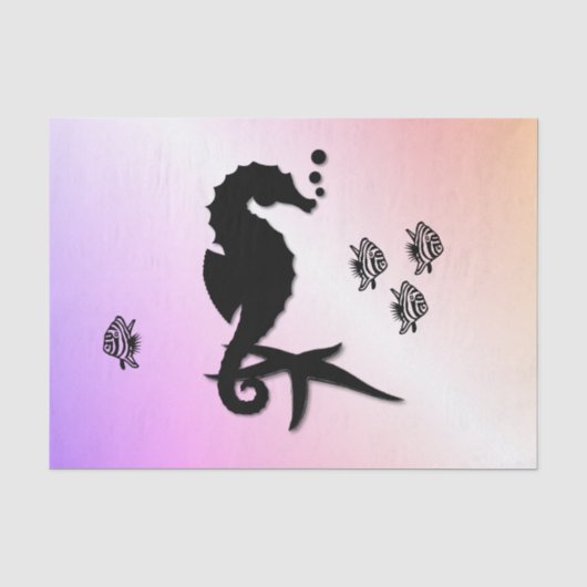 紫に向かう 薄葉紙 (正面)