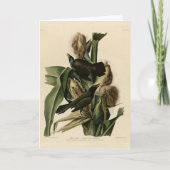 『紫のおじぎ』 カード (正面)