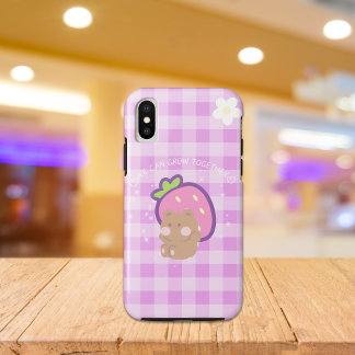 紫のかわいいは美学を持つ iPhone XSケース