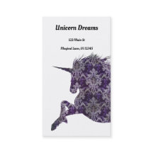 紫のかわいらしボホユニコーン