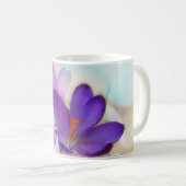 紫のかわいらし春 コーヒーマグカップ (正面右)