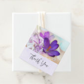 紫のかわいらし春 フェイバータグ (インサイチュ)