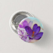 紫のかわいらし春 缶バッジ (正面&裏面)