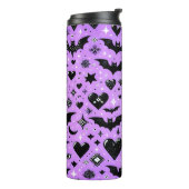 紫のこうもり タンブラー (回転左)