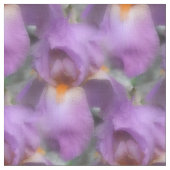 紫のひげのあやめの花の自然 ファブリック (クローズアップ)