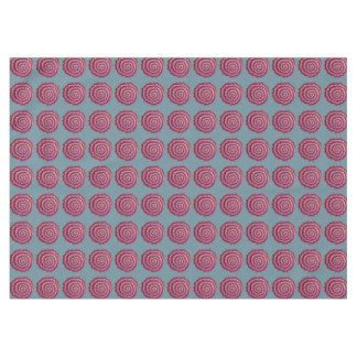 紫のらせん状 テーブルクロス