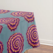 紫のらせん状 テーブルクロス (インサイチュ)