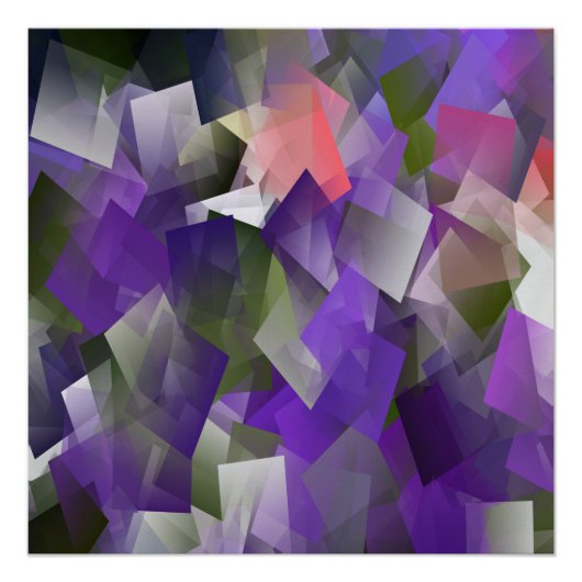 紫のアイキューブ… ポスター (正面)