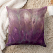 紫のアメジスト クッション (ブランケット)