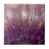 紫のアメジスト タイル (正面)