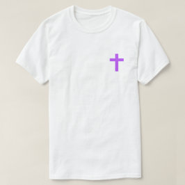 紫のイエス、私のTシャツが大好き Tシャツ