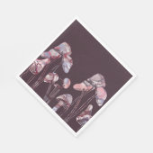 紫のインキキノコ スタンダードランチョンナプキン (角)