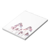 紫のインキキノコ ノートパッド (回転)