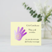 紫のエネルギー手贈与証 (スタンド正面)