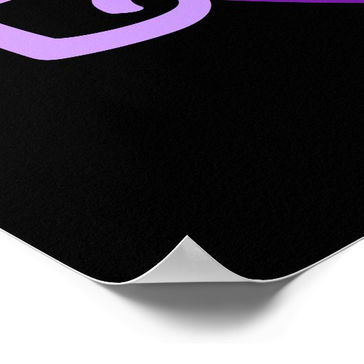 紫のエミー ポスター (角)