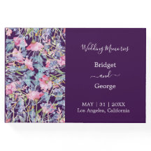 紫のカラフルの野結婚花緑