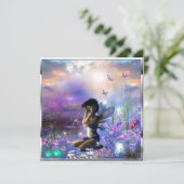 紫のガーデンカードに登場する美しい悲しい妖精 (スタンド正面)