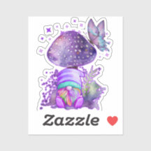 紫のキノコと格言