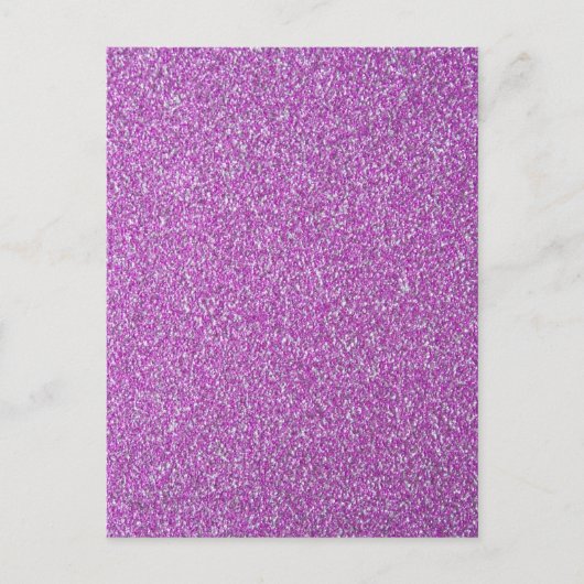 紫のキラキラの背景を追加 ポストカード (正面)