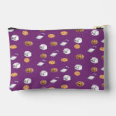 紫のクッキーとミルク アクセサリーポーチ (裏面)