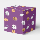 紫のクッキーとミルク フェイバーボックス (裏面サイド)
