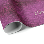 紫のクリスマス ラッピングペーパー (ロールコーナー)