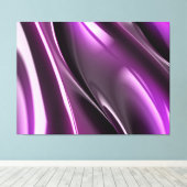 紫のクリームで包んだキャンバス キャンバスプリント (インサイチュ (ウッドフロア))